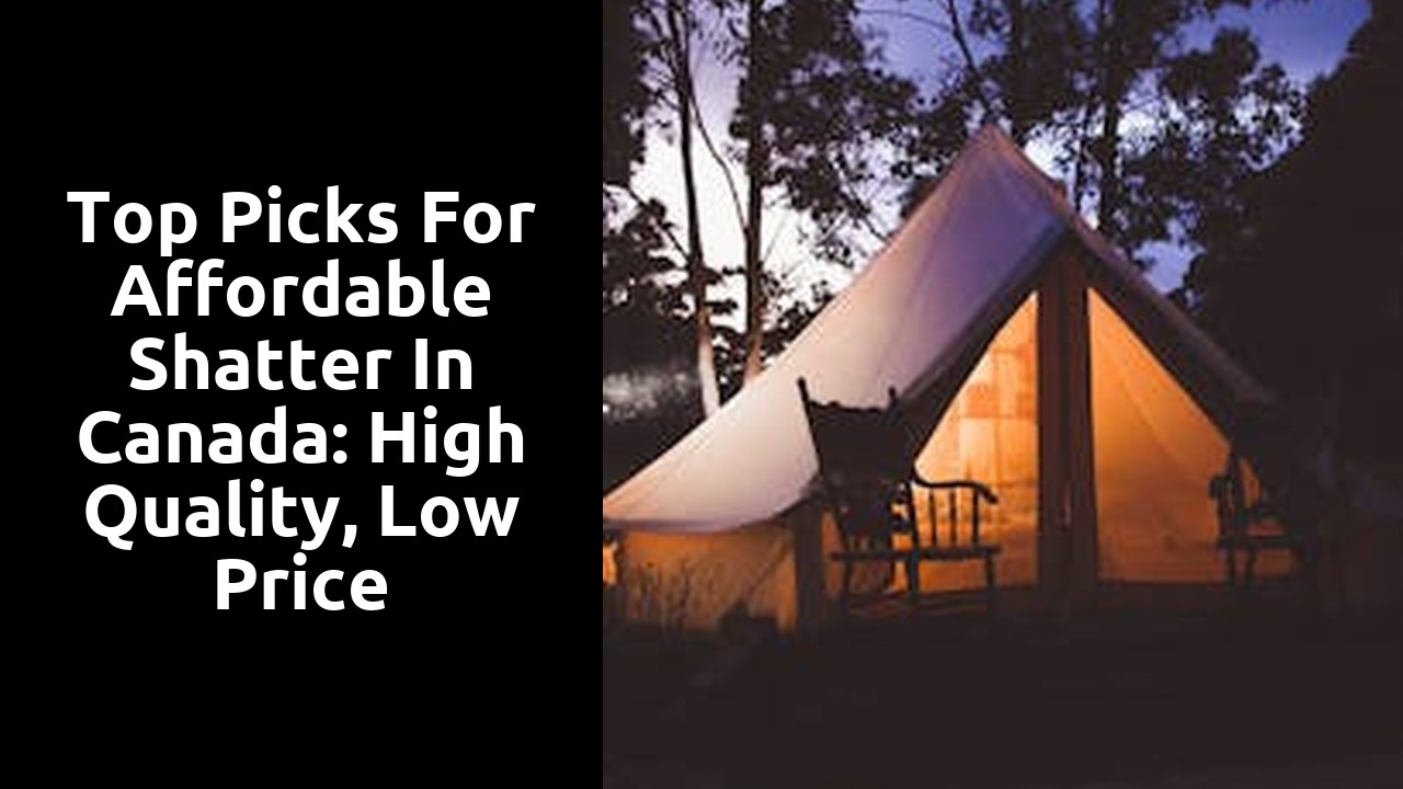 Top Picks for Affordable Shatter in Canada: High Quality, Low Price